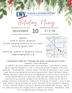 Holiday Fling Dec. 10