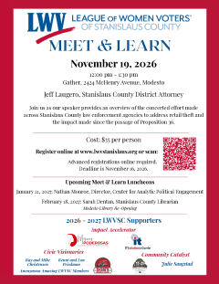 Meet and Learn announcement; black text on white background with red border