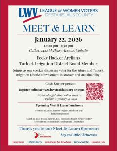 Meet & Learn Jan 22, 2026