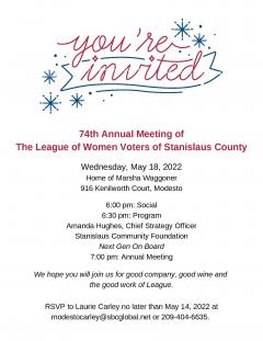 Invitation to Annual Meeting
