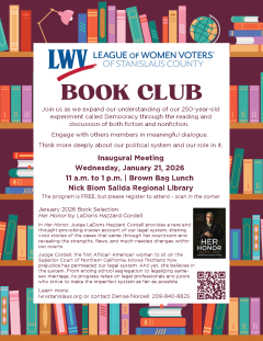 LWVSC Book Club Jan 21