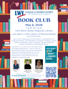 May 6 book club 