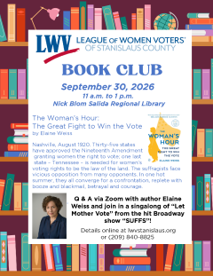 Setptember 30 book club flyer