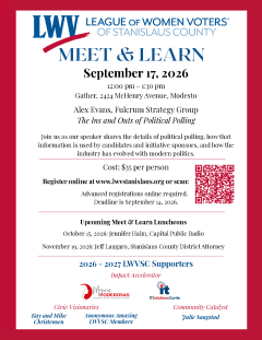 Meet and Learn flyer