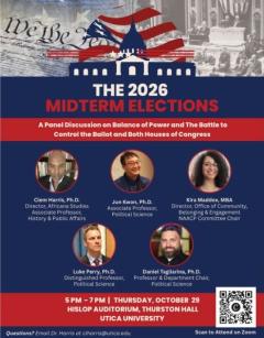 2026 Midterm Elections at Utica University