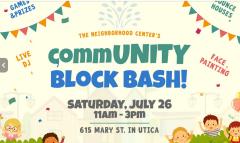 neighborhood center community block bash