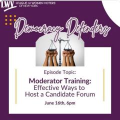 Moderator Training