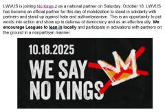No Kings rally