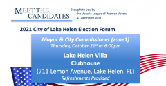Lake Helen Election Forum