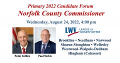 Norfolk Cy Commr. Dem. Cand. Forum