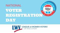 National Voter Registration Day 2021 LWVWI