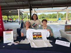 Photo of 3 women at a table
