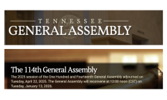 Information about the upcoming Opening Session of the TN Legislature