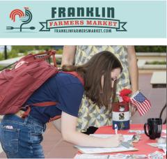 Photo of woman registering to vote
