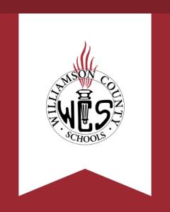 Logo for Williamson County Schools 