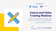 Canva and Video Training Webinar