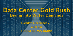 Data center gold rush webinar 12/9 at 6pm