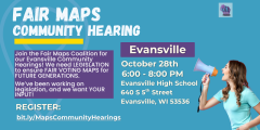 Evansville fair maps community hearing