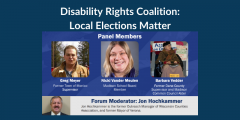 Disability Right Coalition presents Local Elections Matter