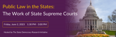 public law in the states the work of state supreme courts