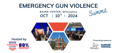 Emergency Gun Violence Summit: Hosted by Forward Latino, WAVE, City of MKE, 80% Coalition