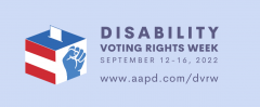 Disability Voting Rights Week