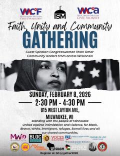 Wisconsin Muslim Civic Alliance Community Gathering 