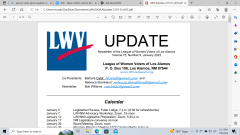 LWV LA January 2023 Update