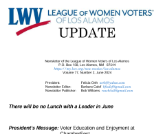 LWV LA June 2024 Update