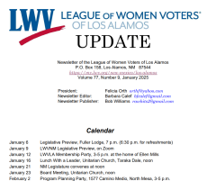 LWV LA January 2025 Update Screenshot