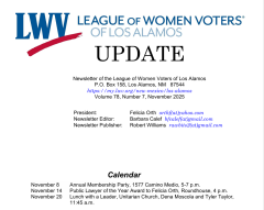 LWV LA November2025 Update Image LWV LA November2025 Update Image