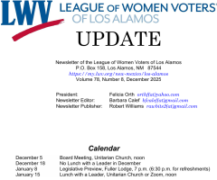 LWV LA December 2025 Update Image