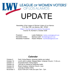 LWV LA Oct 2026 Update Image