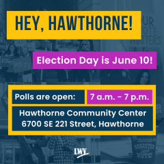 Hawthorne City Election
