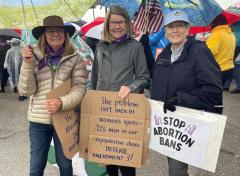 Demonstrating in St. Peters on April 19