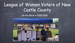 League of Women Voters of New Castle County - on the move in 2020-2021