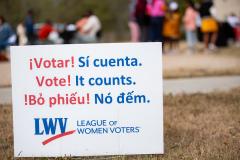 vote sign 