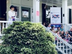 Marker dedication in Asheville May 2022