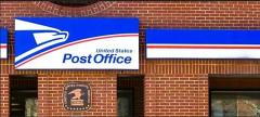 photo of brick bldg signage USPS