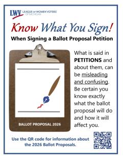 Clipboard with text: Know What You Sign!