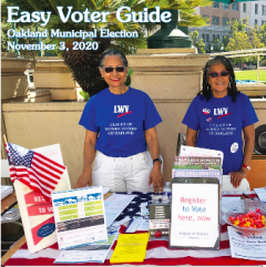 Oakland Easy Voter Guide November 2020