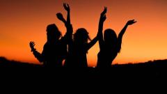 Women Cheering