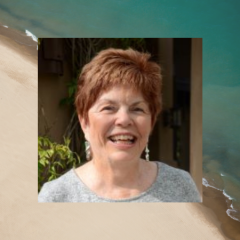 Photo of Author with Coast Background