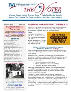 March Voter 2026 Image