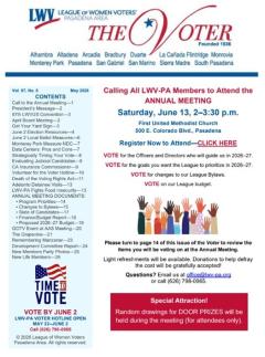 May 2026 Voter Image