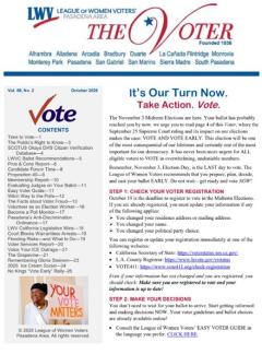 October Voter 2026 Image