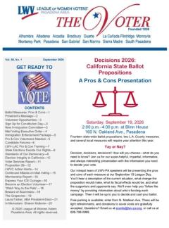 September Voter Image 2026