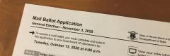 Mail Ballot Application