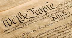 Beginning of the US constitution