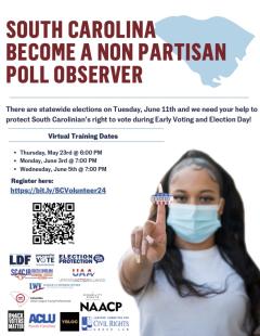 Become a Non Partisan Poll Observer 